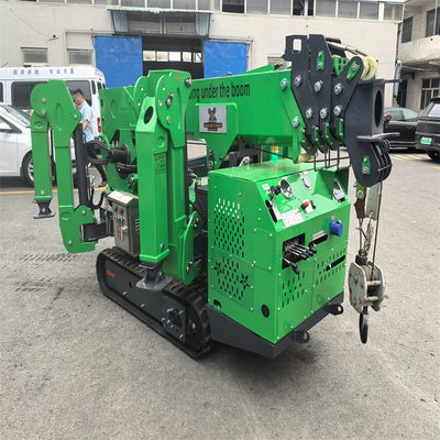 EW زرد قرمز آبی سیاه تلسکوپی بوم جرثقیل عنکبوت با فولاد