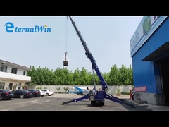 جرثقیل خزنده تلسکوپی برقی و دیزلی با کنترل از راه دور 5T 8T