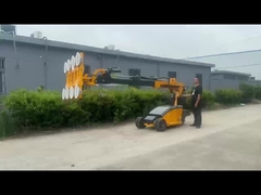 3.5m ارتفاع بلند کننده شیشه ای با چرخش 360 درجه