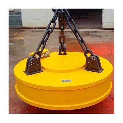 بیل مکانیکی و جرثقیل متصل به صفحه مغناطیسی 3.5-34.1kw برای انبار فولاد