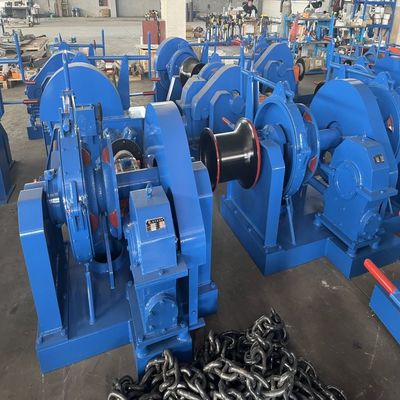 ماشین بالابر هیدرولیک دریایی سفارشی با بار نامی و سرعت وینچ