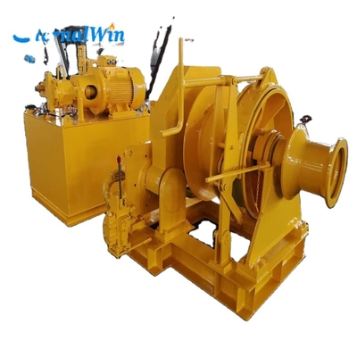 ماشین وینچینگ هیدرولیک دریایی 1-75 تن با ظرفیت طناب سفارشی