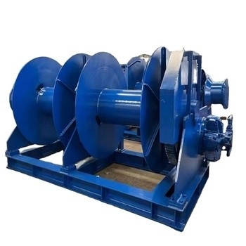 وینچ هیدرولیک دریایی لنگر فولادی ضد زنگ 8T 50T وینچ پهلوگیری کشتی