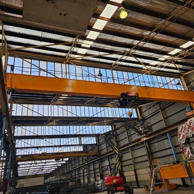 3T 10T Euro Mobile Single Bridge Overhead Crane Cable Frame Light (فروشگاه قاب کابلی جرثقیل بالا)