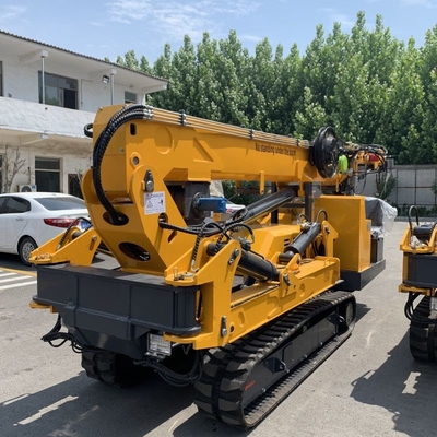 CE Telescopic Boom Diesel And Electric Power 5 تن از جرثقیل های کوچک عنکبوت