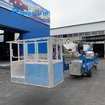 موتور دیزل 32 متری کرولر مرد عنکبوت بلند کننده برای کارهای هوایی