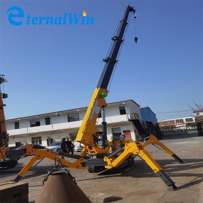 جرثقیل عنکبوتی 3 تنی برقی و دیزلی با ساختار بدنه فولادی