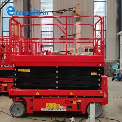 پلت فرم بلندکن برقی ضد لغزشی برای ظرفیت بار سفارشی با سیستم کنترل PLC
