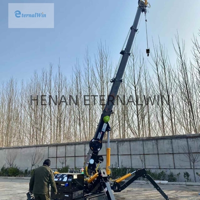 جرثقیل عنکبوتی مینی 3 تنی با بوم تلسکوپی و قدرت دیزل