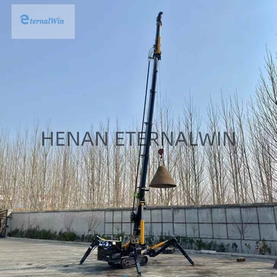 جرثقیل کوچک عنکبوتی 5 تن تلسکوپی برقی دیزل