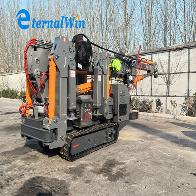 8 تن ظرفیت بلند کردن جرثقیل خزنده عنکبوت با حداکثر شعاع کار 8.6 متر و طول جب 9.6 متر