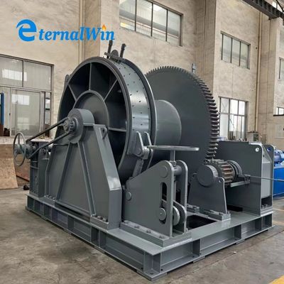 وینچ هیدرولیک دریایی با سرعت نامی ≥10 متر بر دقیقه، سرعت خط 20-30 متر بر دقیقه و طول درام 400-1000 میلی متر