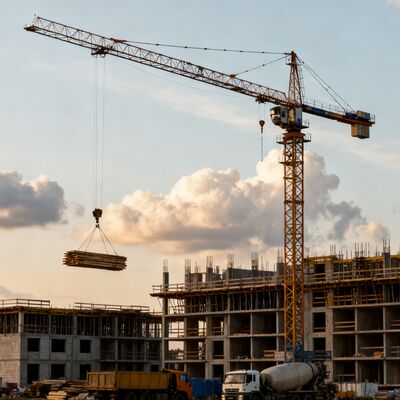 صعود 0.5mmin جرثقیل سنگین بر حسب نیاز جرثقیل برج صنعتی طراحی شده برای حمل سنگین و مواد