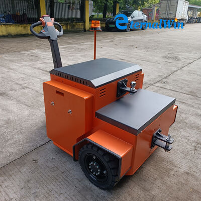 7000N نیروی کشش نامی تراکتور کشش تراکتور واکی ارائه سرعت درایو بار تخلیه 2 تا 3 کیلومتر طراحی شده برای حمل و نقل بار سنگین